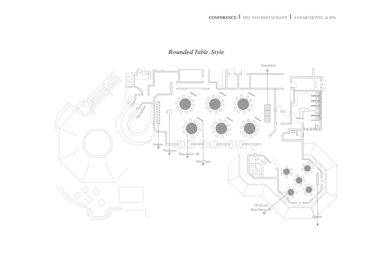 Table Ronde floor plan